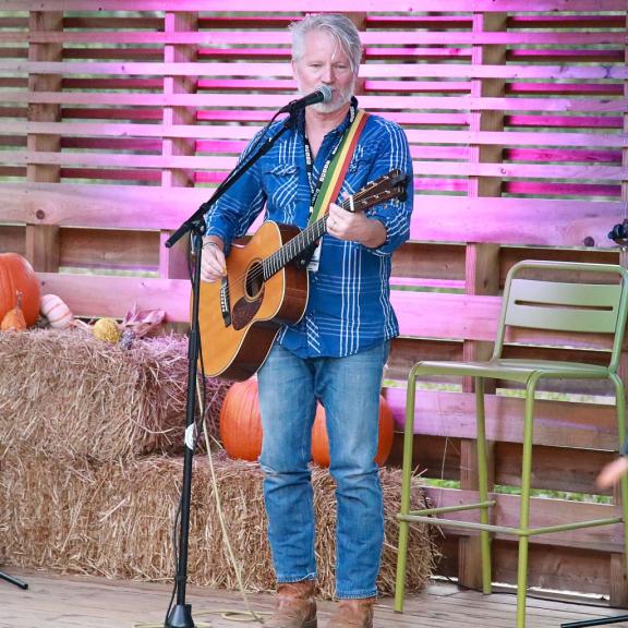 Musicians at Woodside Restaurant during Frank Brown International Songwriters Festival
