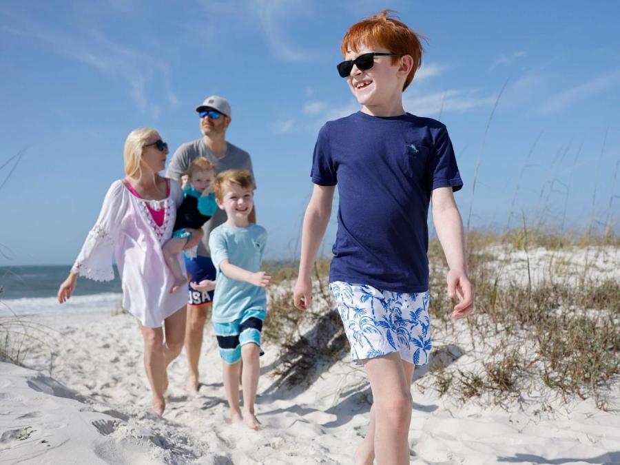 Gulf Shores Beach Family